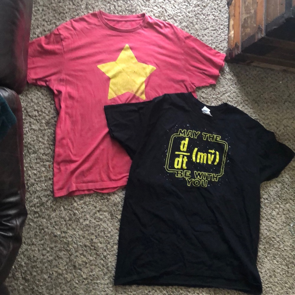 Pop Culture T Shirt Duo Steven Universe ⭐️ Wars